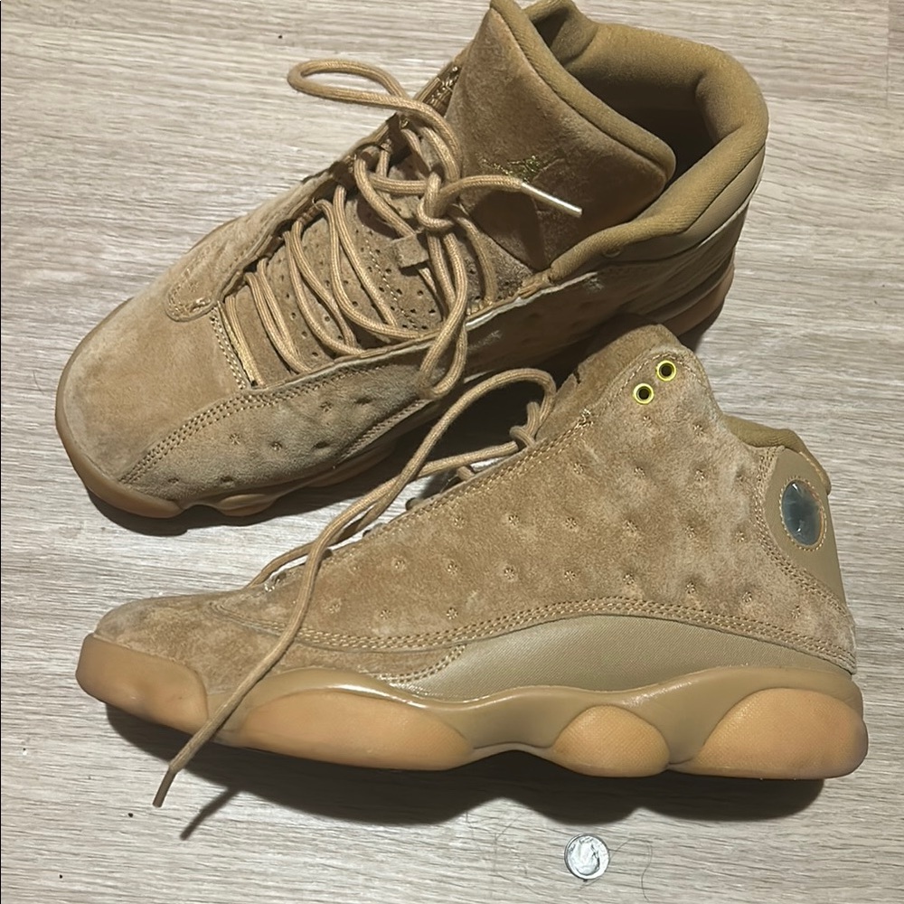 Jordan Sneakers in Tan and Brown